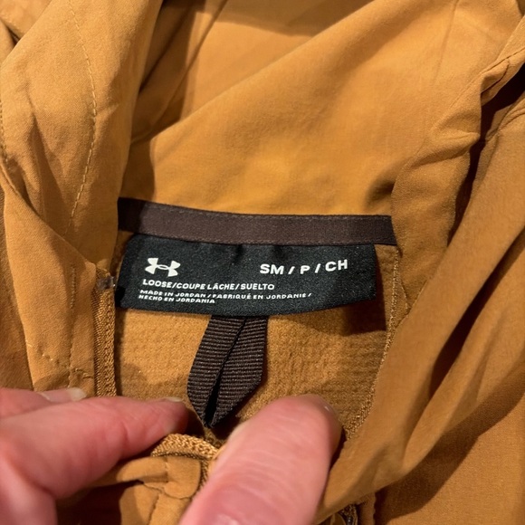 Under Armour Brown and Tan Hoodie 0238 - Picture 5 of 5